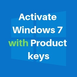 windows 7 keys