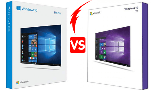 What is difference between Windows Home VS windows Pro edition